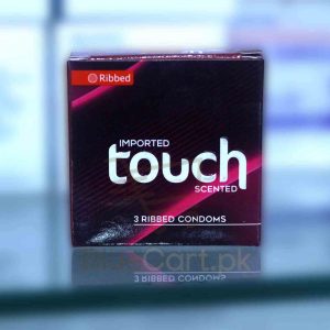 Touch Scented Ribbed Condom