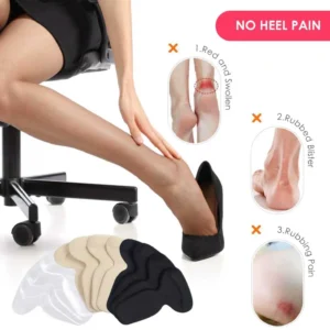 T Shape High Heel Insoles Foot Pad Adjustable Antiwear Feet Inserts Heel Protector Sticker Insoles Foot Heel Protector Cushion Pads For Women
