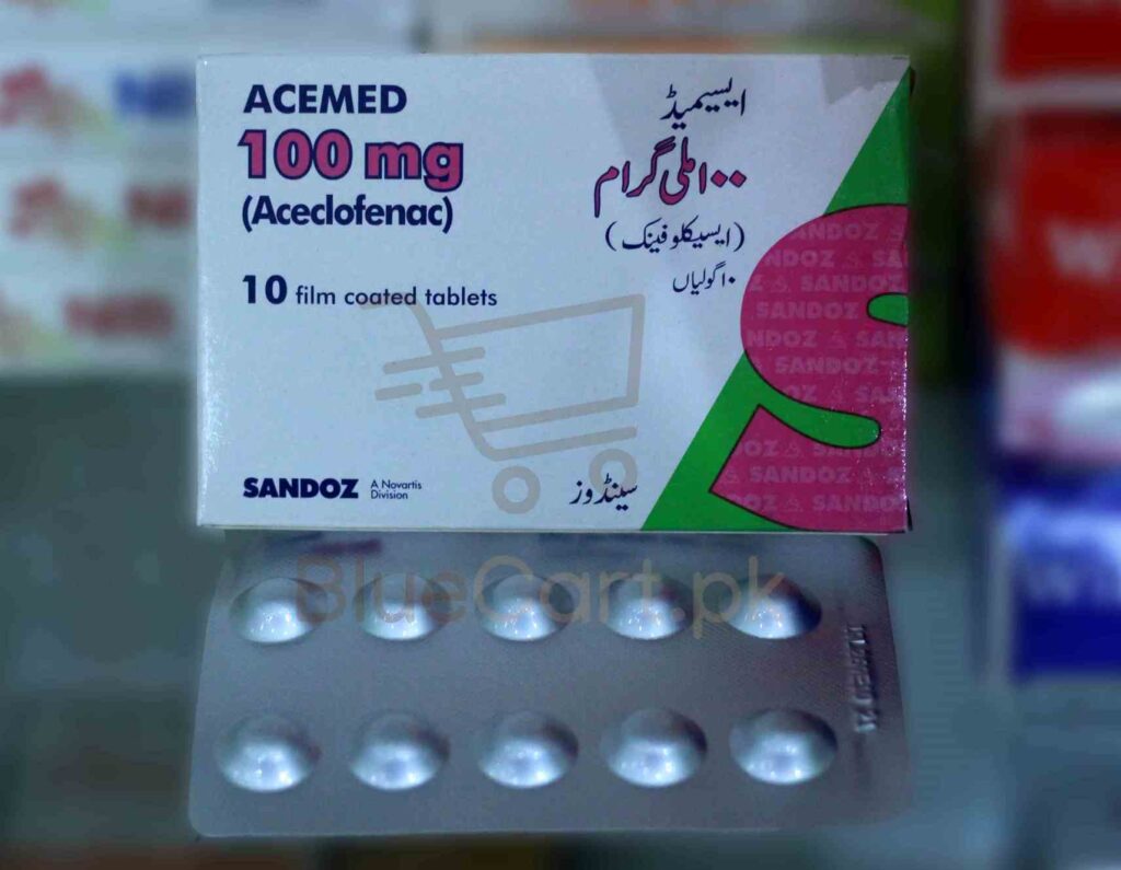 Acemed Tablet 100mg - Blue Cart