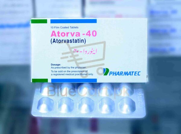 Atorva Tablet 40mg - Blue Cart