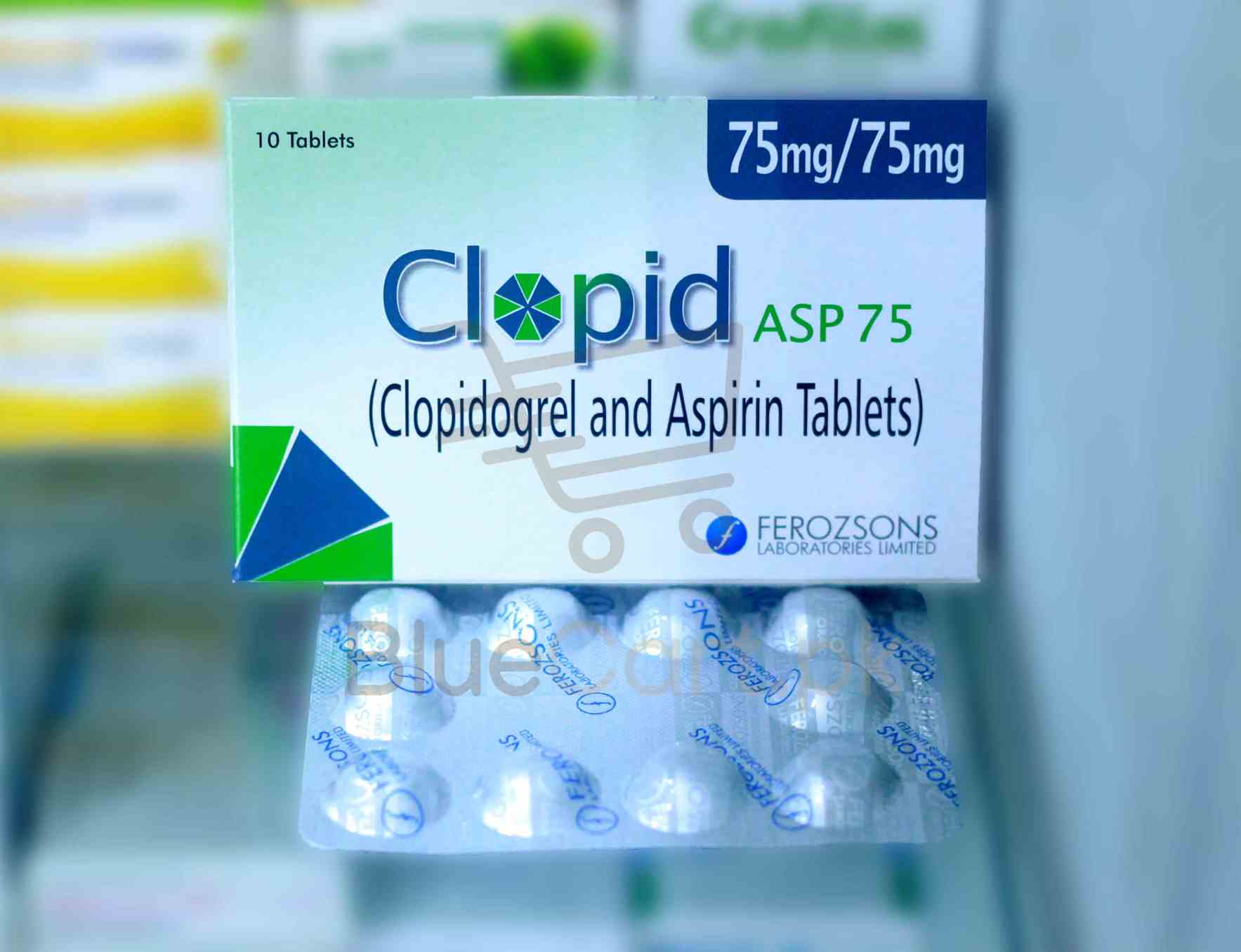 Clopid-Asp-75-Tab.jpg Clopid Tablet Asp 75mg