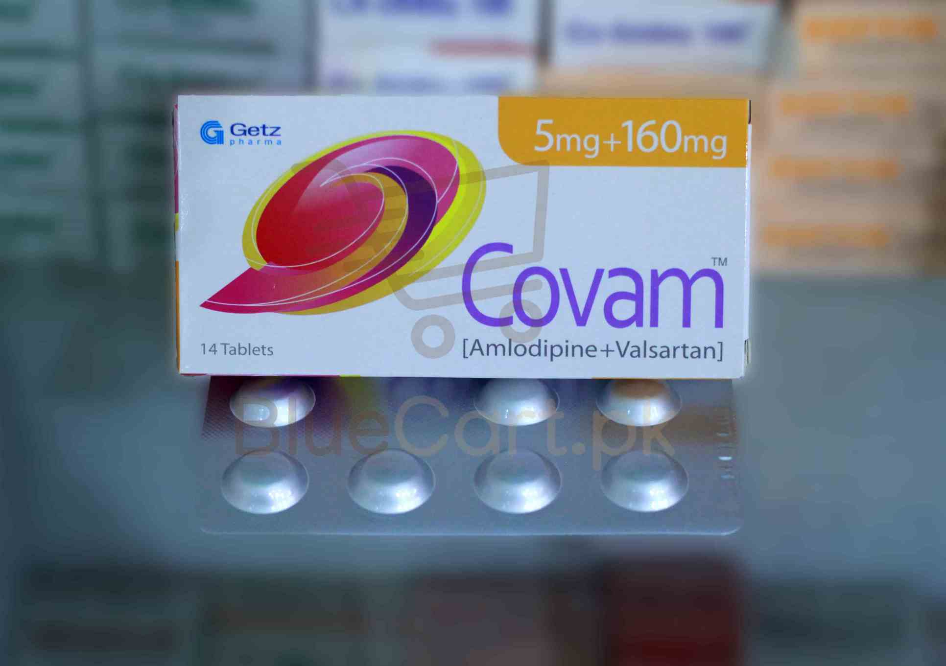 Covam-5-160mg-Tab.jpg Covam Tablet 5-160mg
