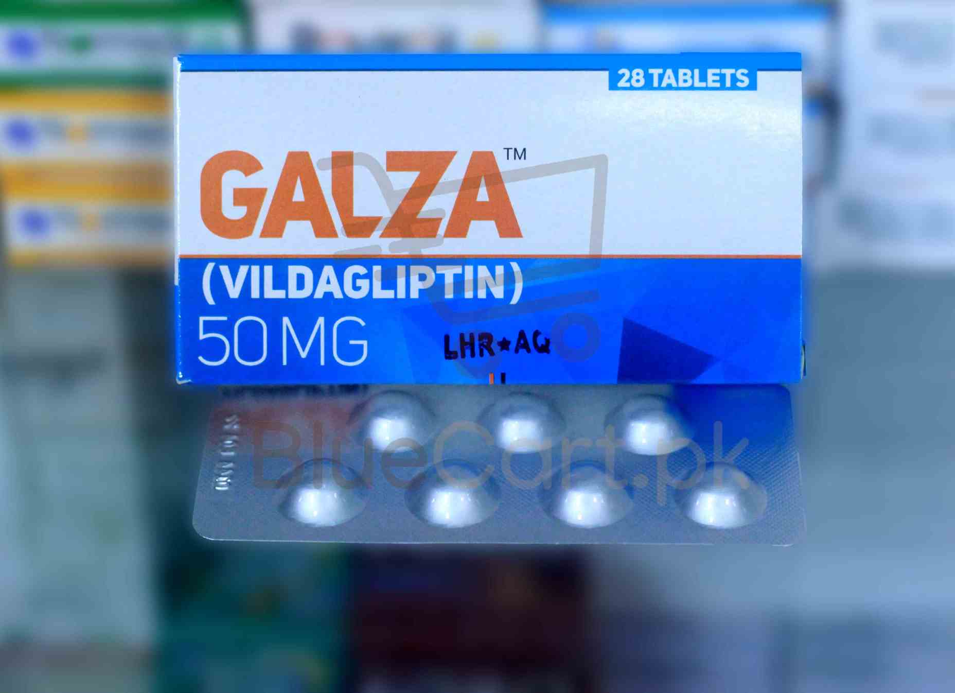 Galza-50mg-Tab.jpg Galza Tablet 50mg