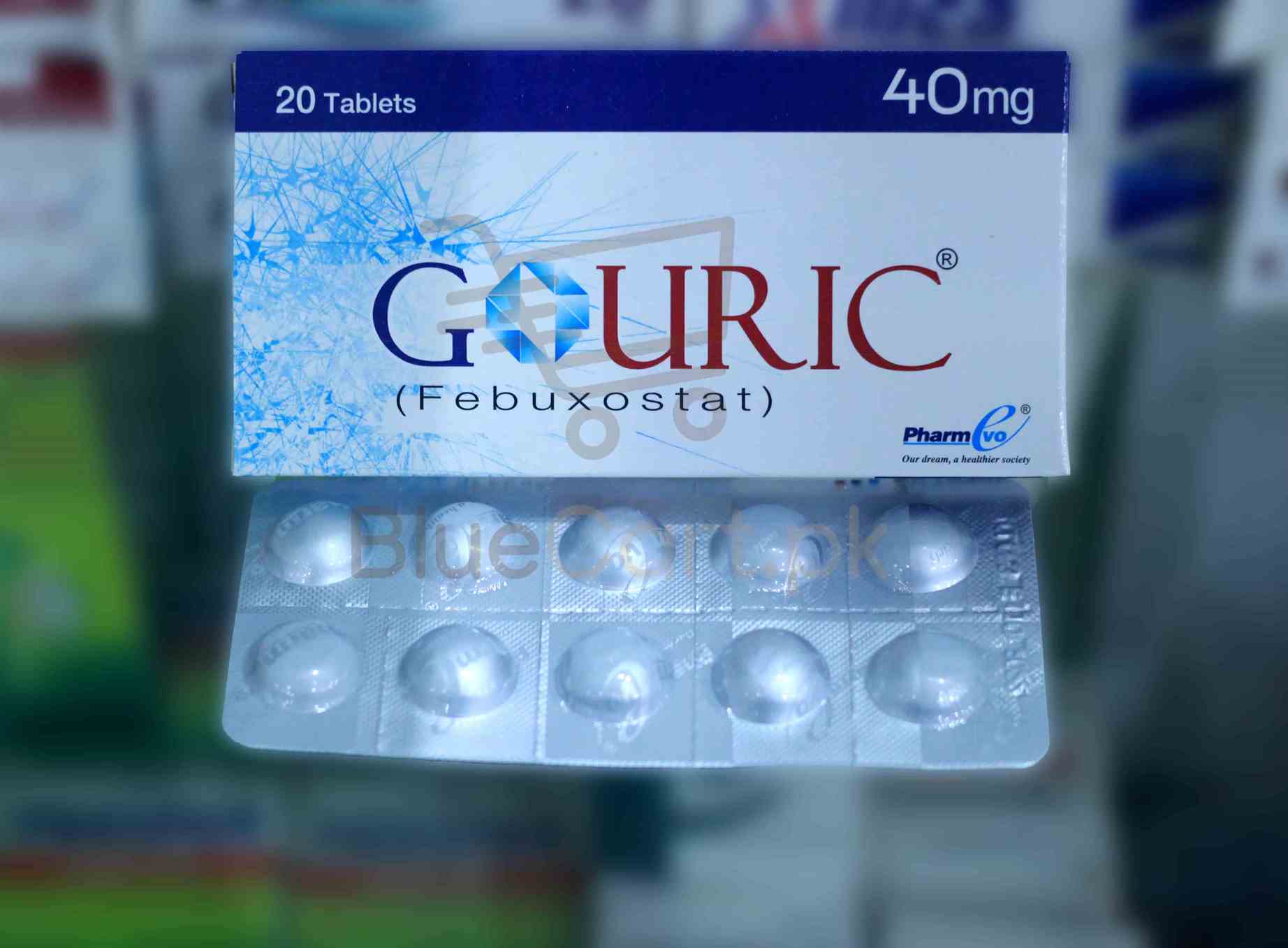 Gouric-40mg-Tab.jpg Gouric Tablet 40mg
