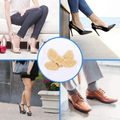 High Heel Liner Grip Cushion Protector Adjustable Foot Shoes Butterfly High Heels Insole Pad?For Women