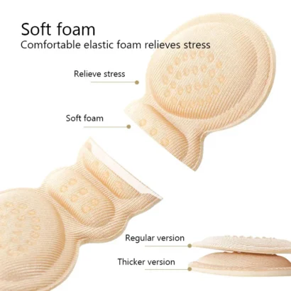 High Heel Liner Grip Cushion Protector Adjustable Foot Shoes Butterfly High Heels Insole Pad?For Women