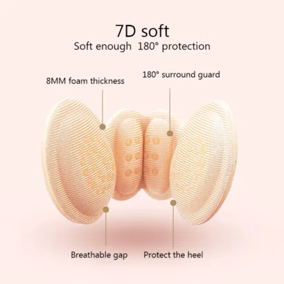 High Heel Liner Grip Cushion Protector Adjustable Foot Shoes Butterfly High Heels Insole Pad?For Women