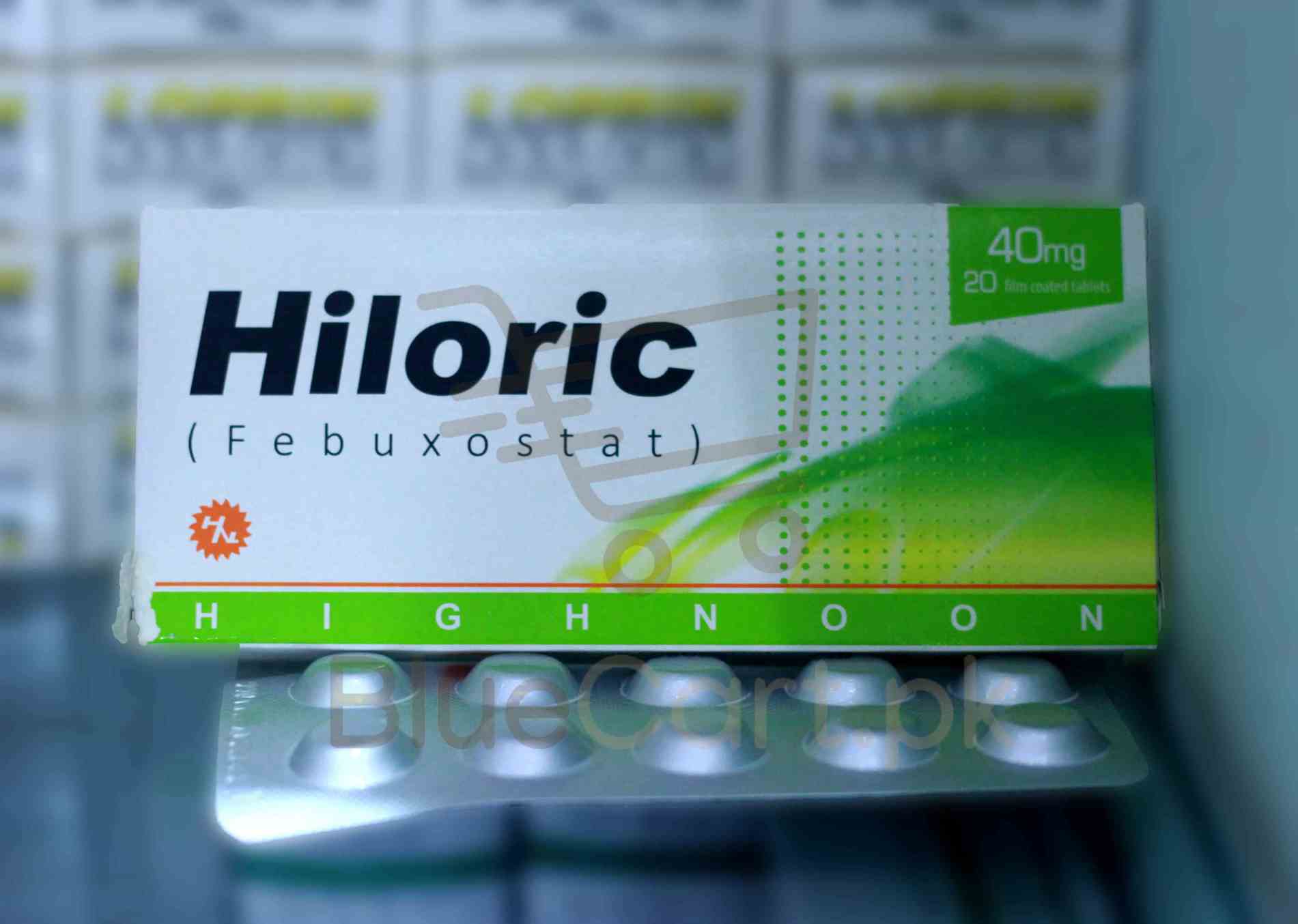 Hiloric-40mg-Tab.jpg Hiloric Tablet 40mg