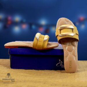 Ladies Flat Softy in Crocodile Style