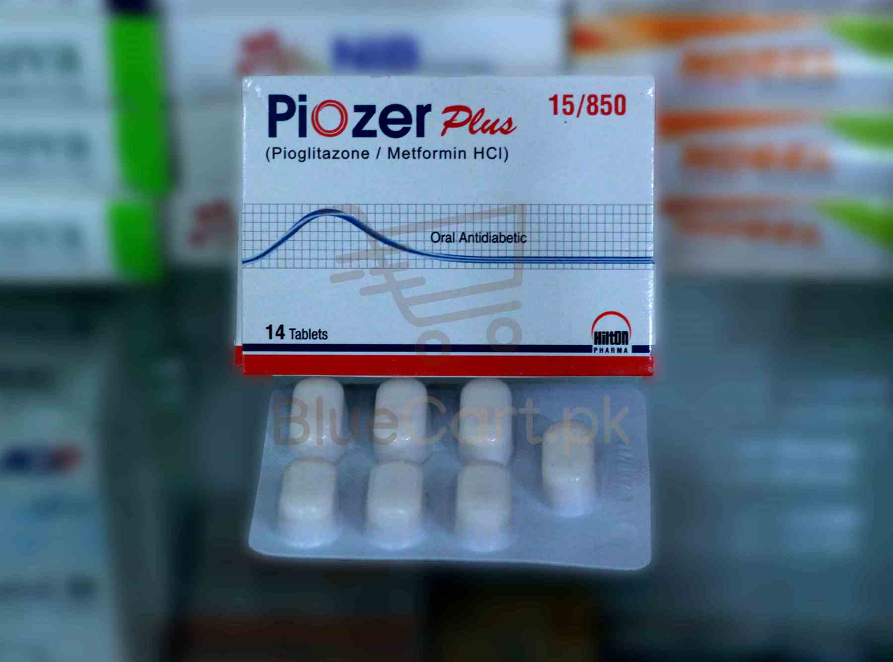 Piozer-Plus-15-850mg-Tab.jpg Piozer Plus Tablet 15-850mg
