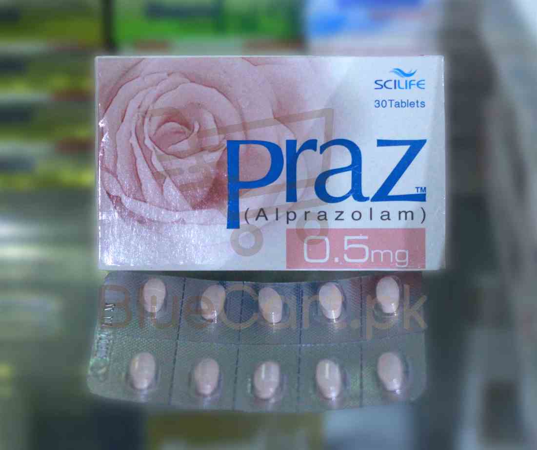 Praz-0.5mg-Tab.jpg Praz Tablet 0.5mg
