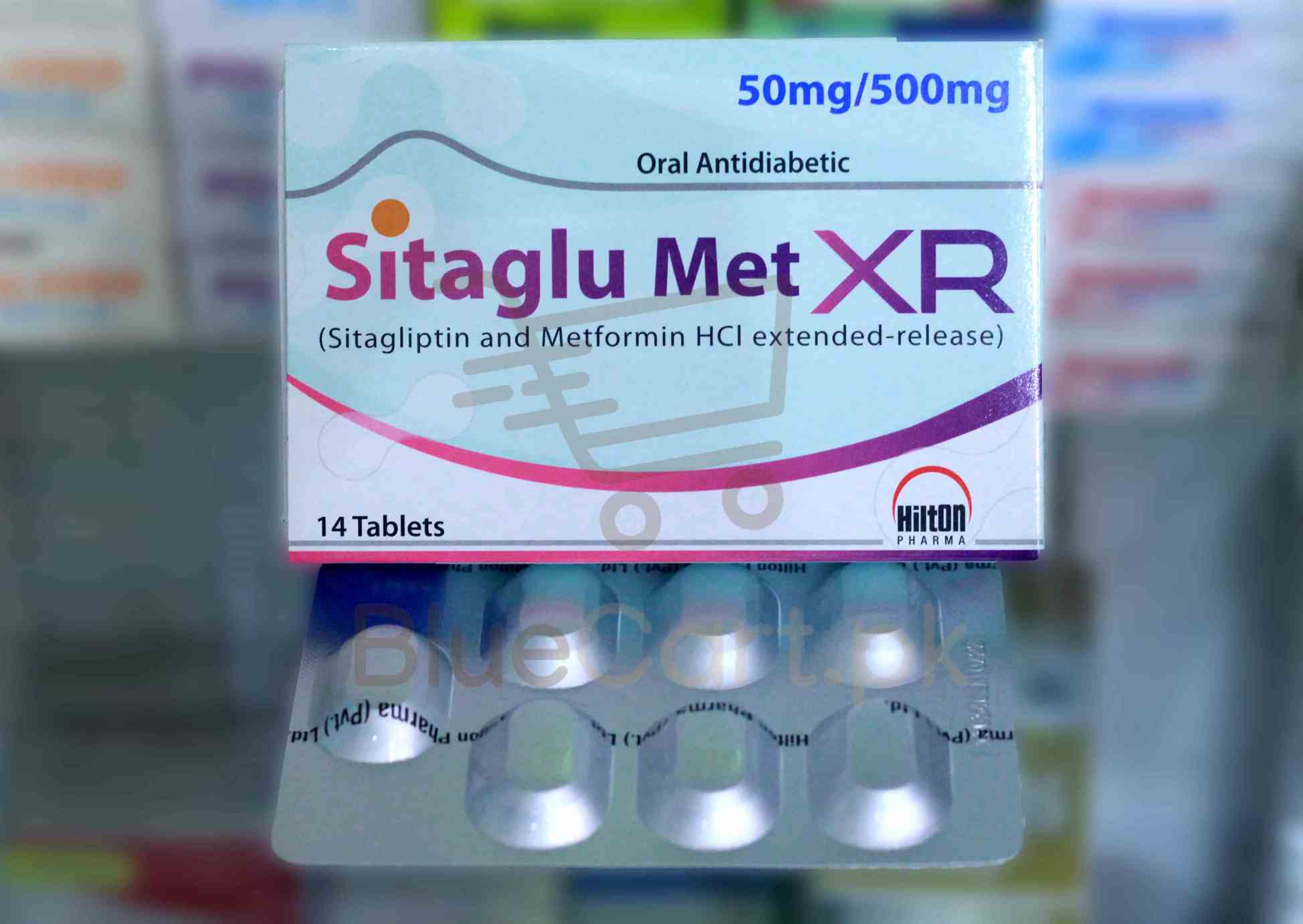 Sitaglu-Met-Xr-50-1000mg-Tab.jpg Sitaglu Met Xr Tablet 50-500mg
