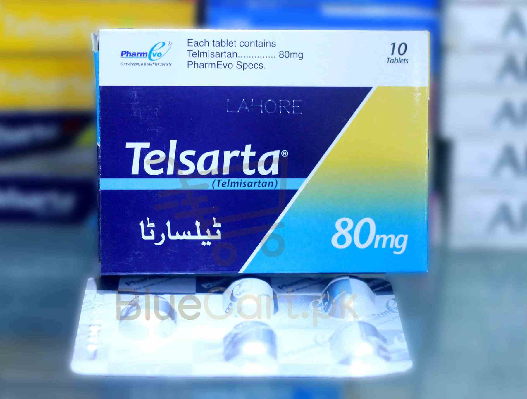 Telsarta-80mg-Tab.jpg Telsarta Tablet 80mg
