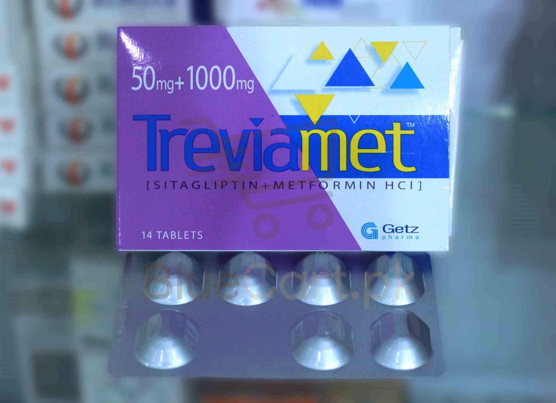 Treviamet-50-1000mg-Tab.jpg Treviamet Tablet 50-1000mg