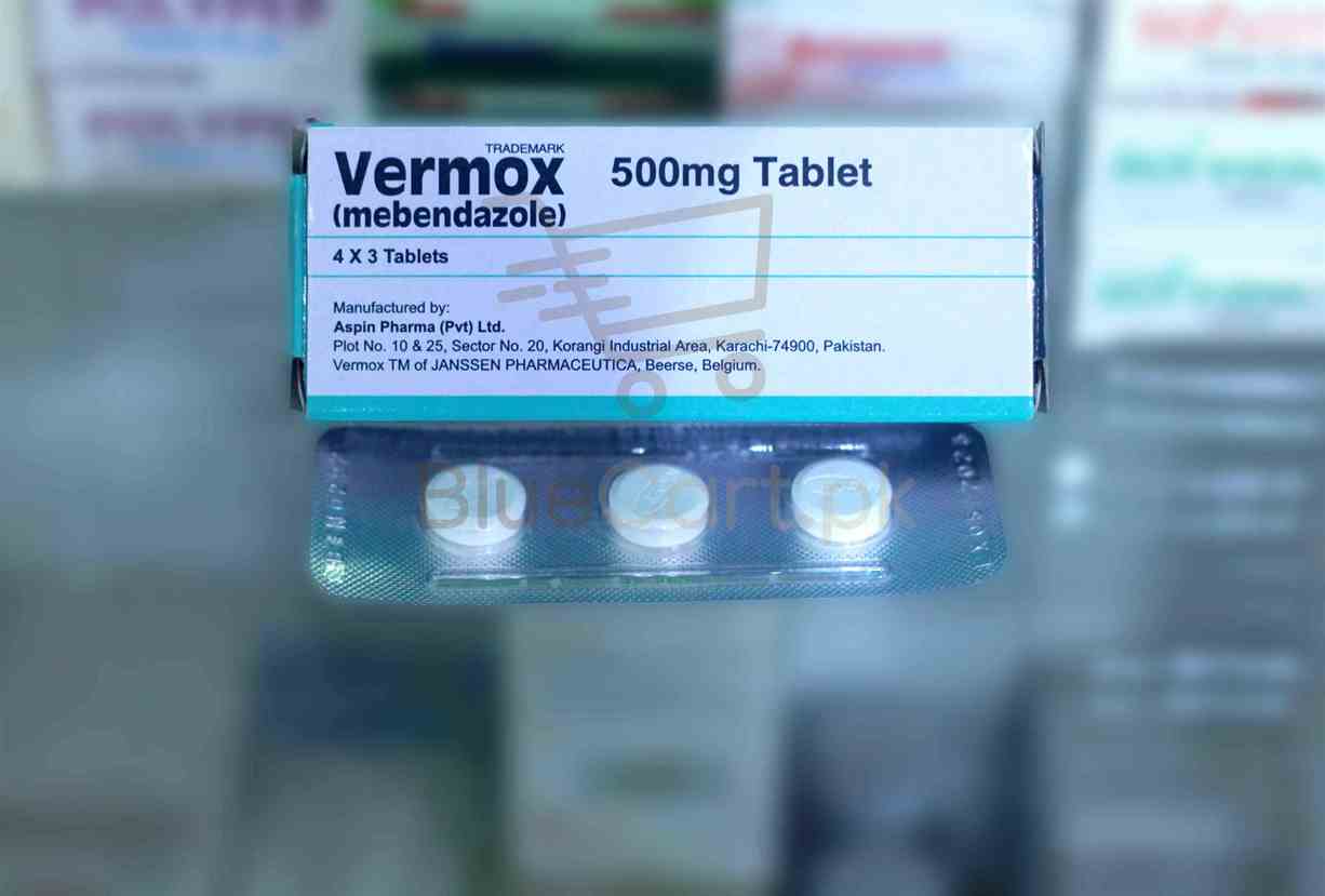 Vermox-500mg-Tab.jpg Vermox Tablet 500mg