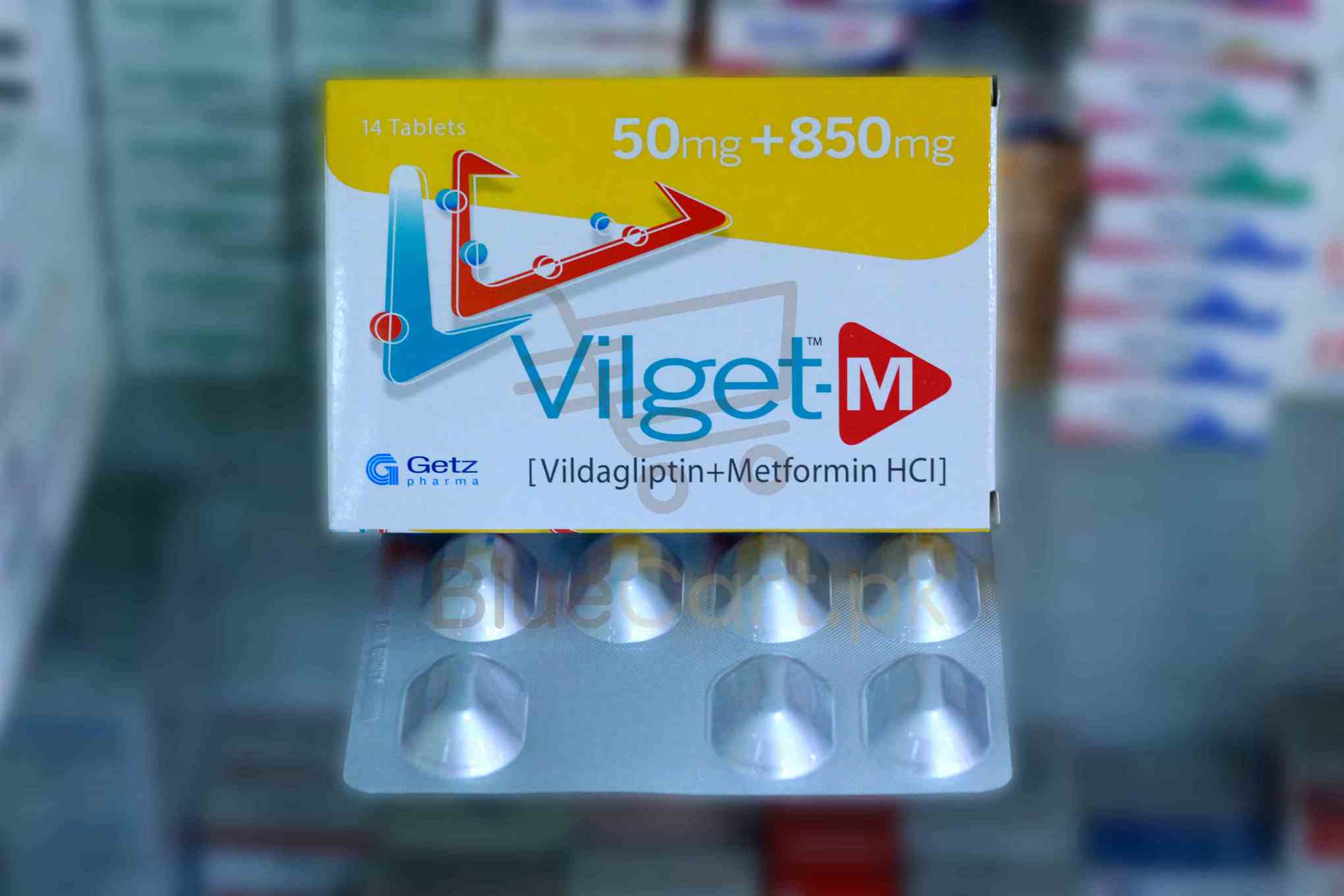 Vilget-M-50-850mg-Tab.jpg Vilget M Tablet 50-850mg