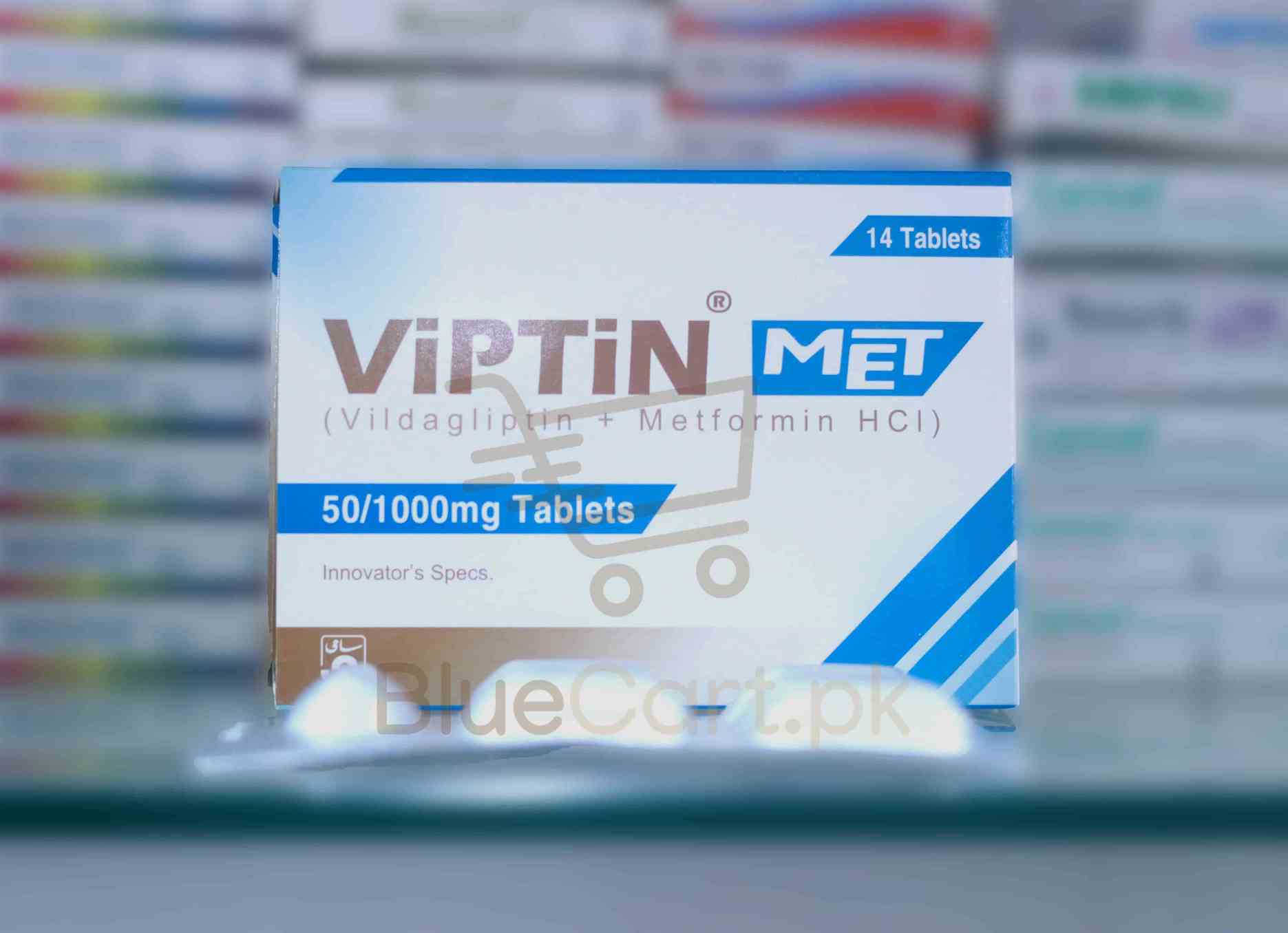 Viptin-Met-50-1000mg-Tab.jpg Viptin Met Tablet 50-1000mg