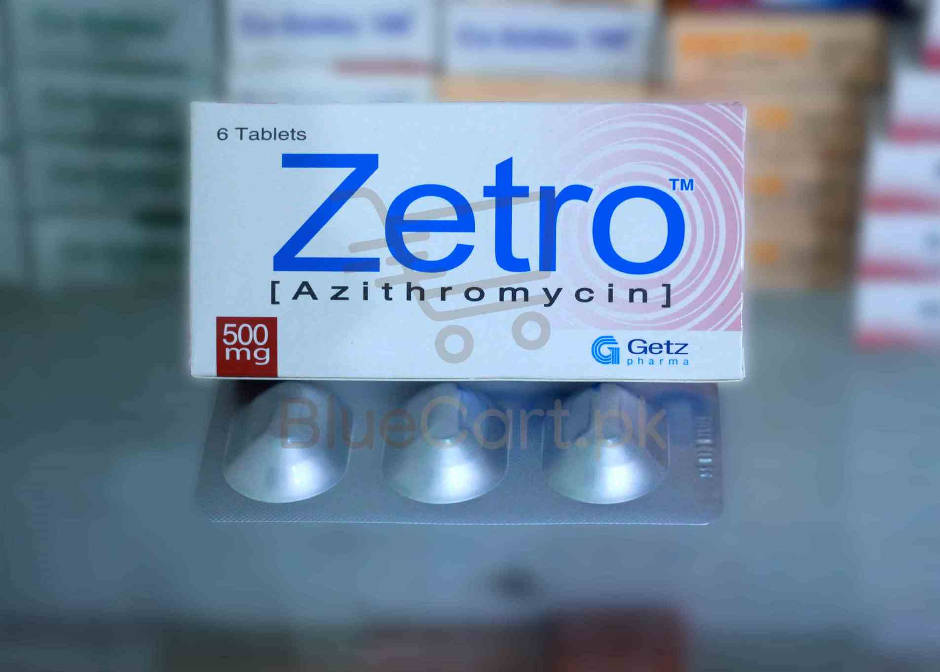 Zetro-500mg-Tab.jpg Zetro Tablet 500mg