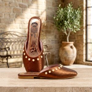 Ladies Flat Softy In Copper Color
