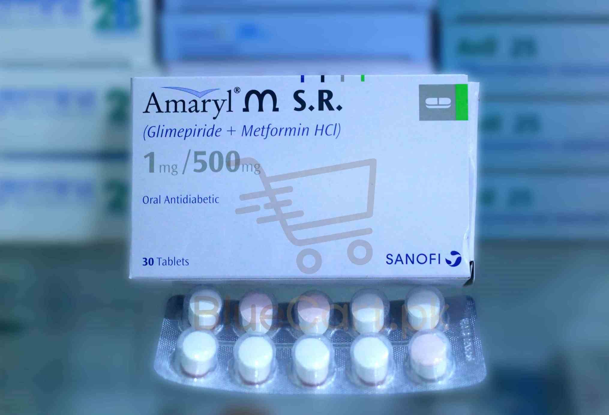 Amaryl Msr Tablet 1-500mg