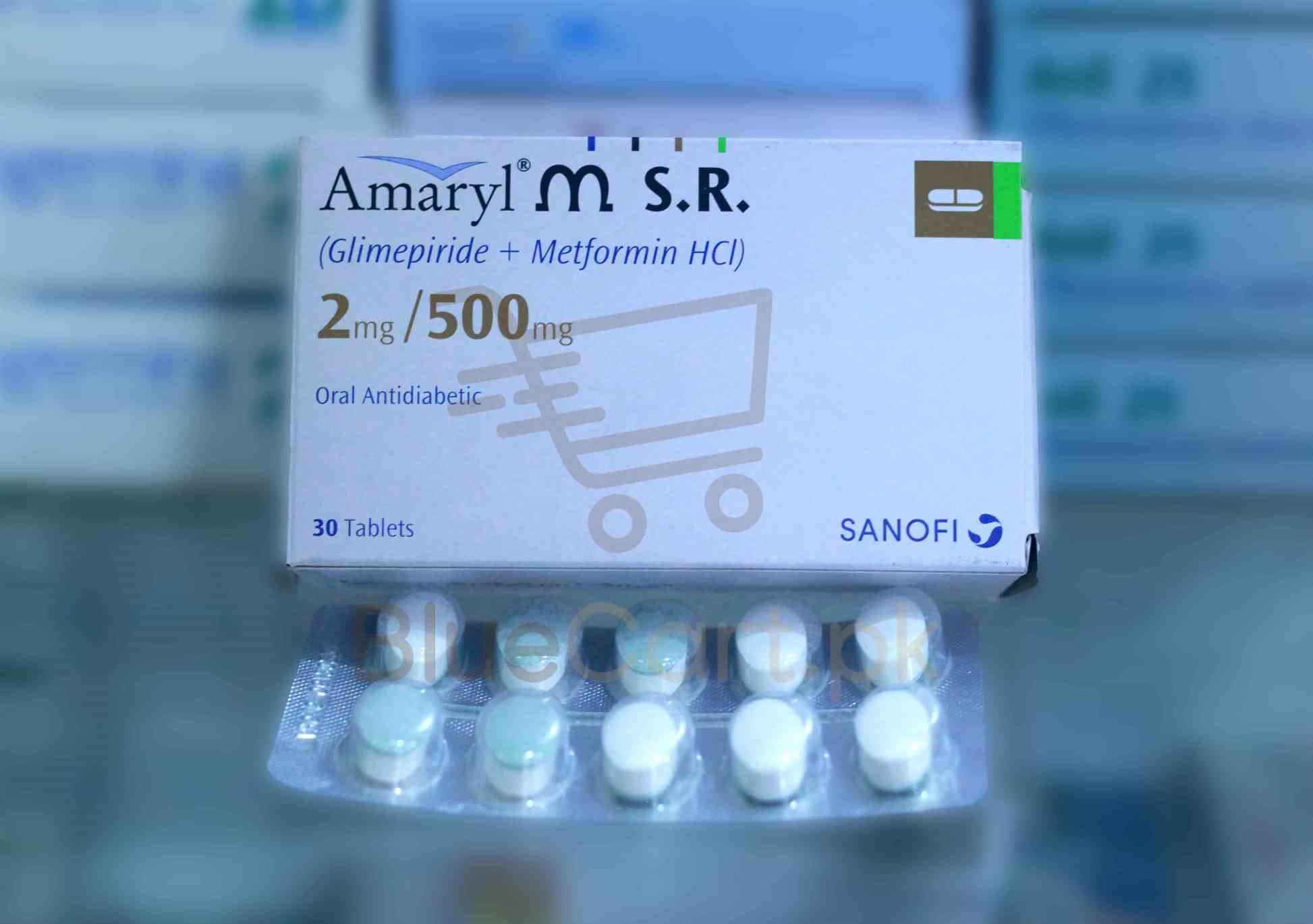 Amaryl Msr Tablet 2-500mg