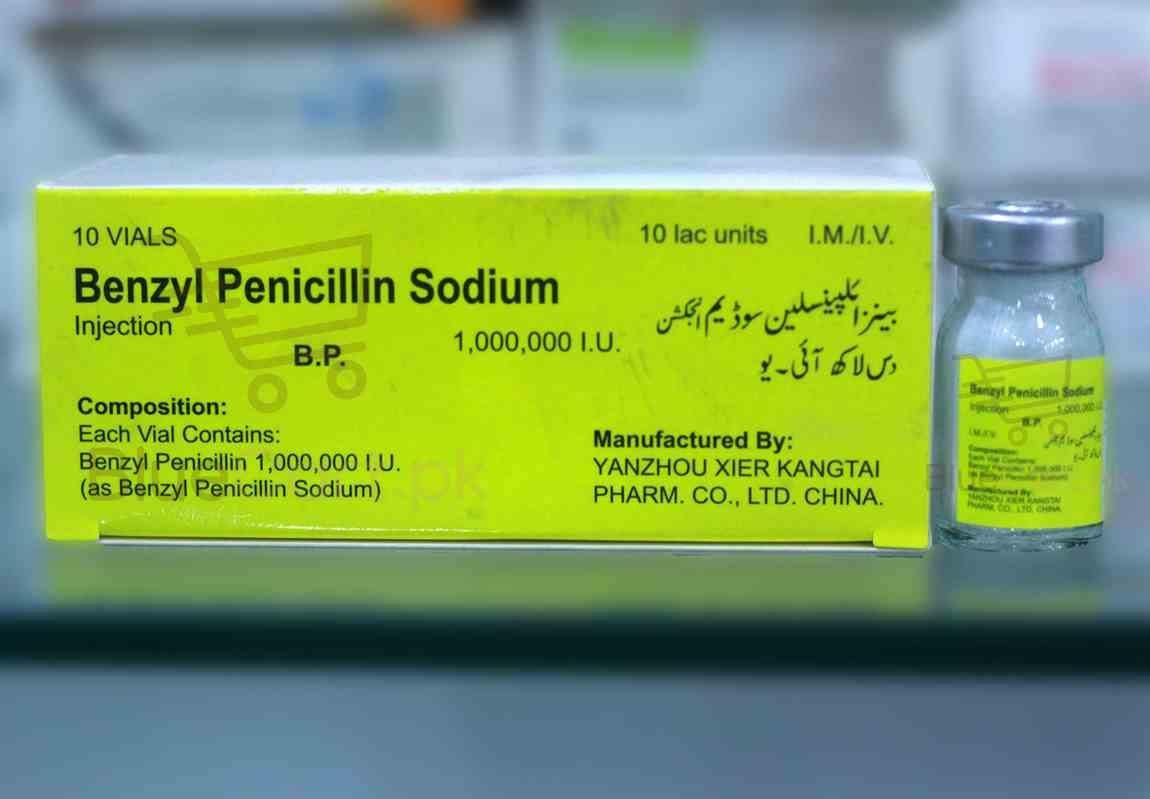Benzyl Penicillin Sodium Injection 10Lac Unit