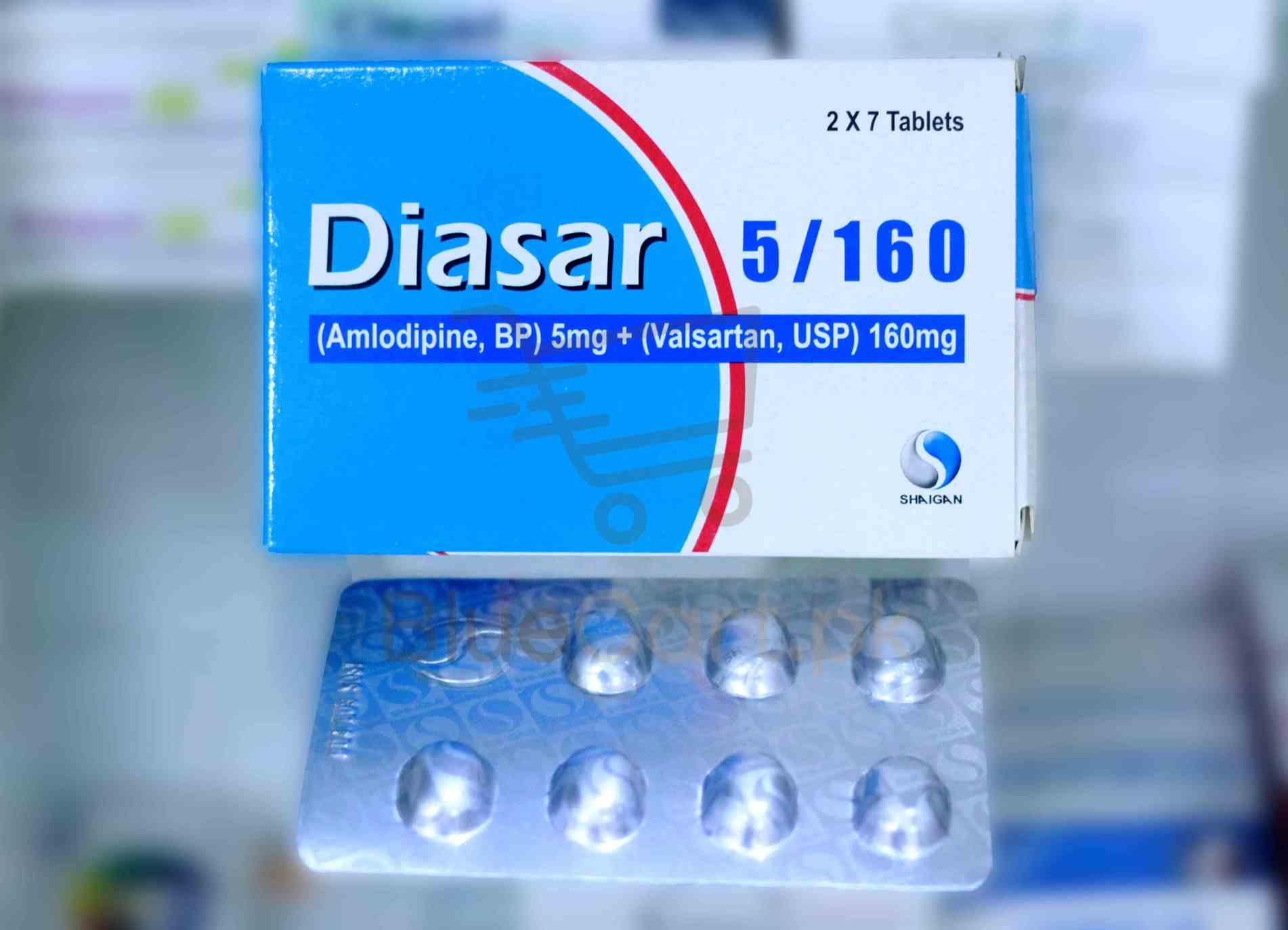 Diasar Tablet 5-160mg