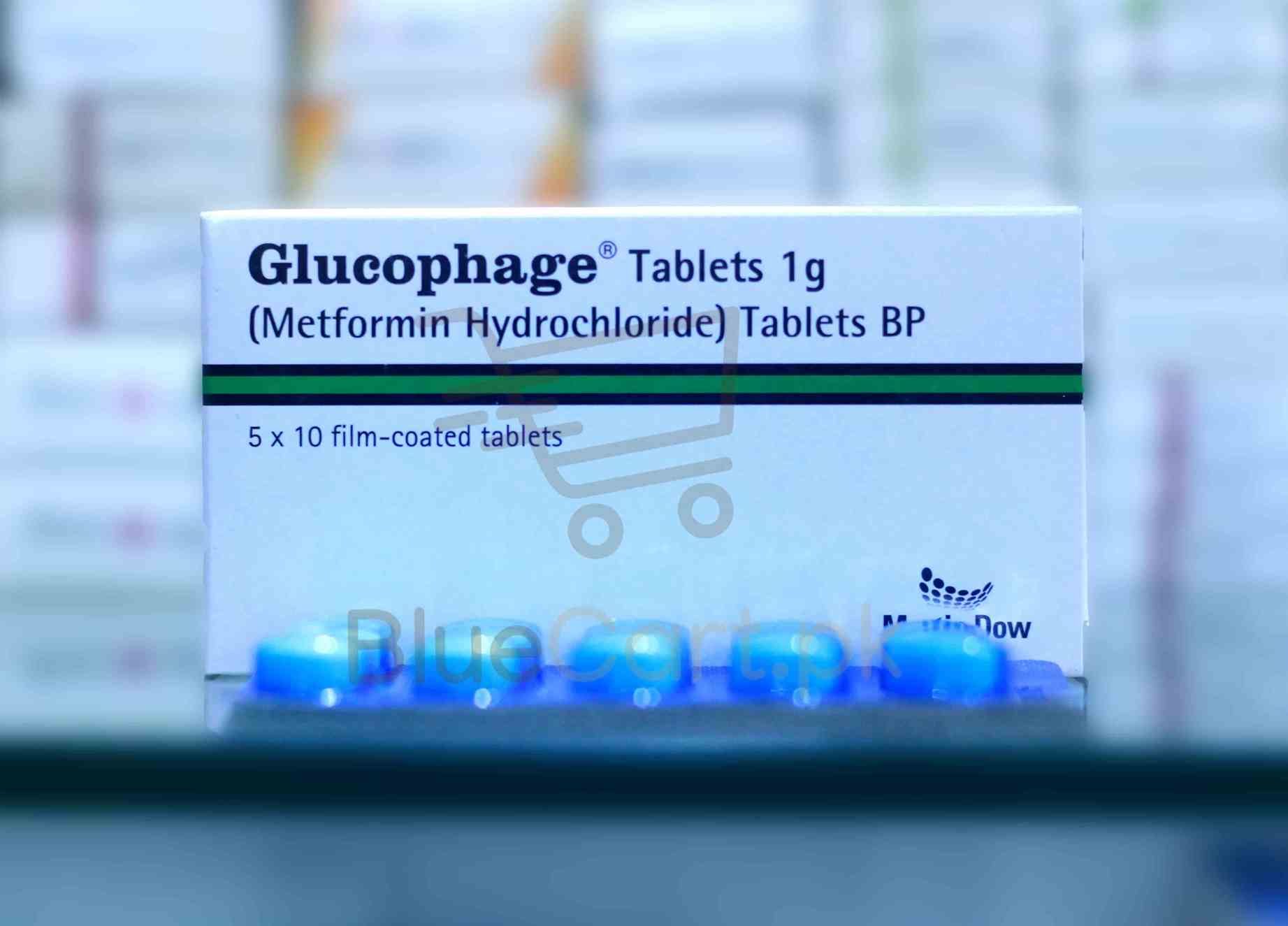Glucophage Tablet 1000mg