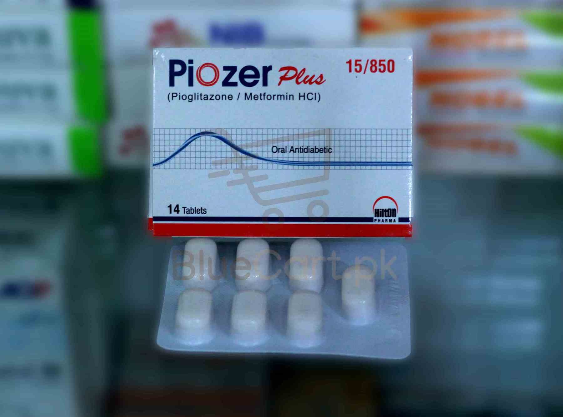 Piozer Plus Tablet 15-850mg