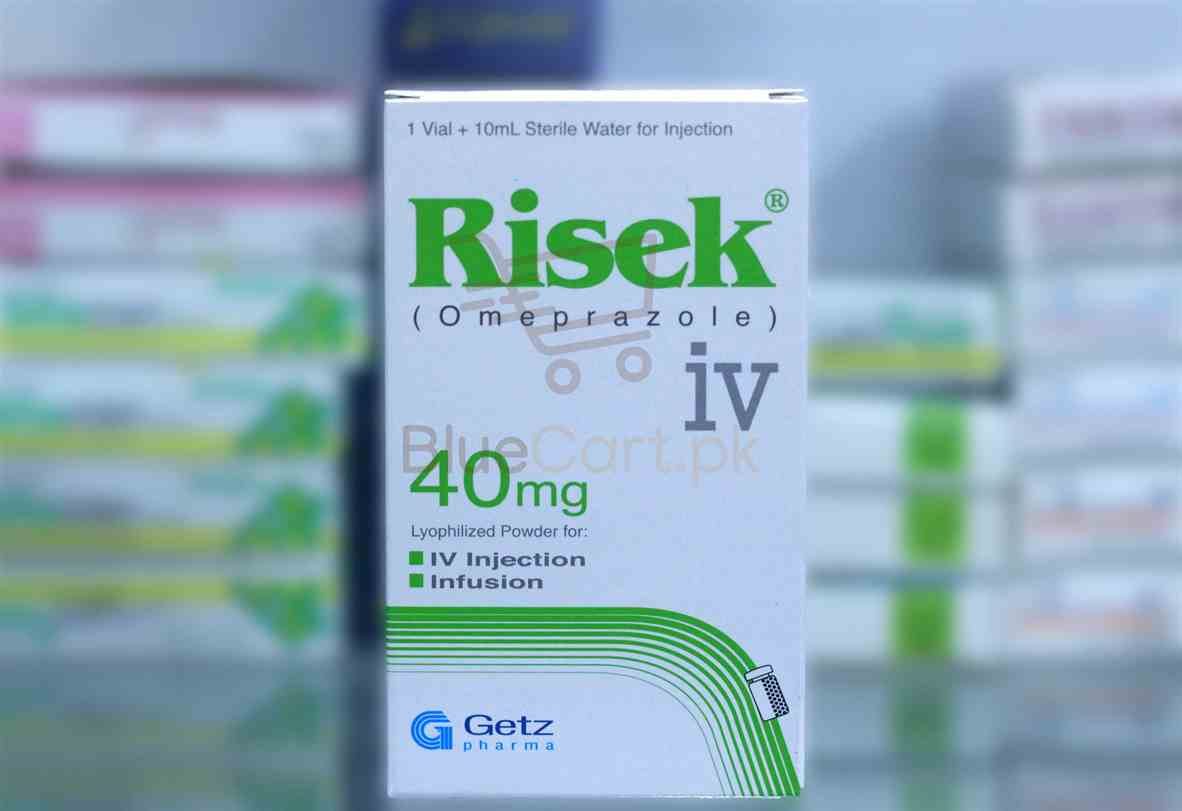 Risek Injection 40mg Iv