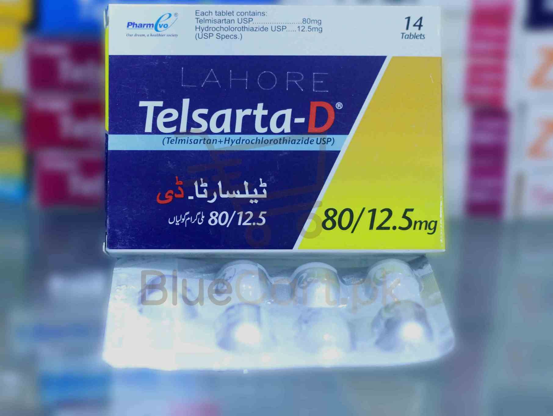 Telsarta D Tablet 80-12.5mg