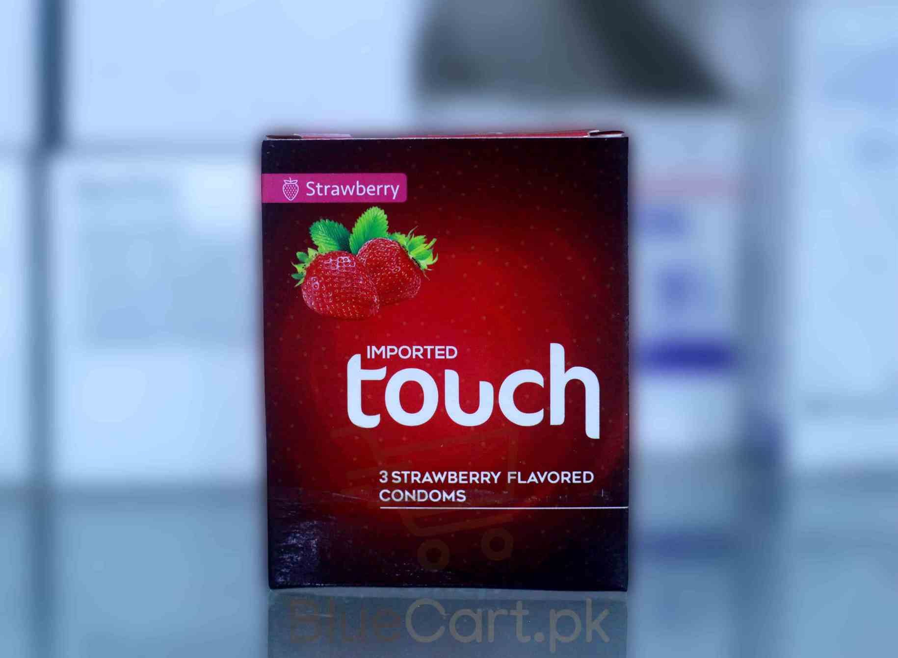 Touch Strawberry Condom