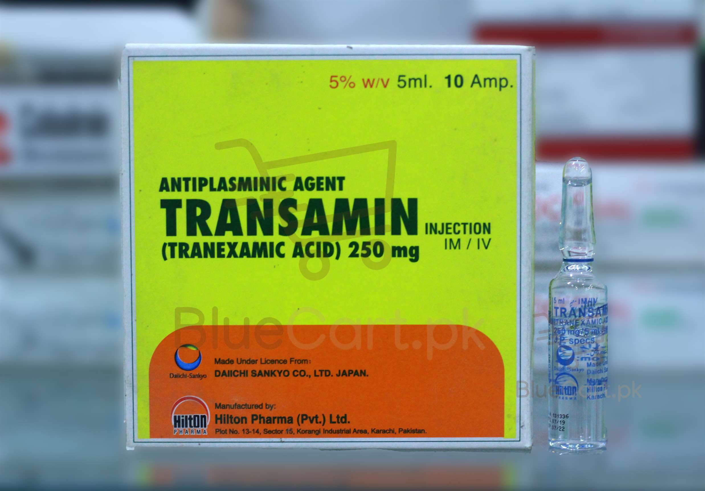 Transamin Injection 250mg Iv-Im