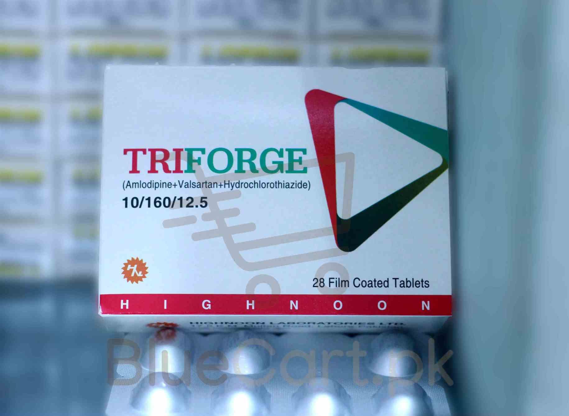 Triforge Tablet 10-160-12.5mg