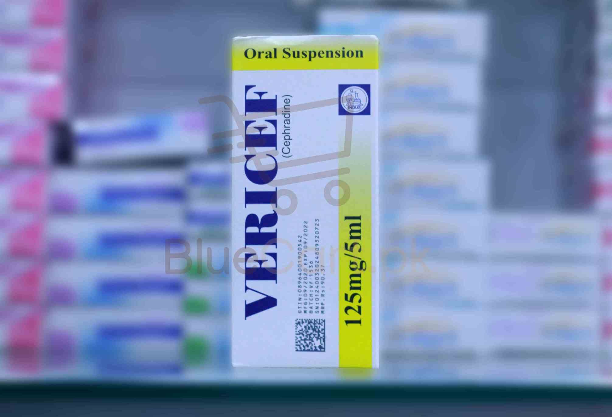 Vericef Syrup 125mg